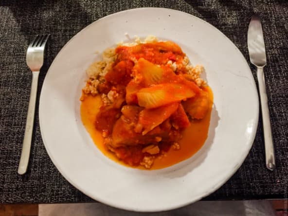 Fenouil braisé à la tomate