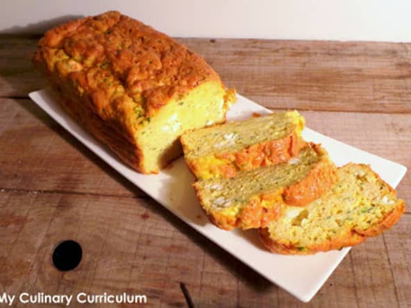 Cake salé courgette et feta
