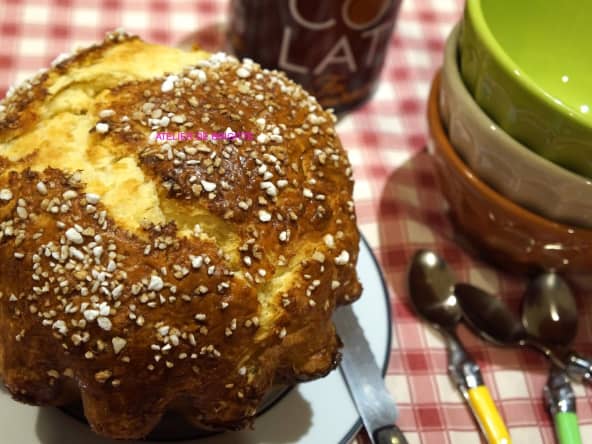Brioche mousseline d'après le chef Philippe Conticini