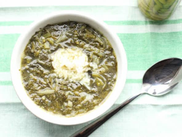 Gumbo Z'herbes comme en Louisiane, Etats-Unis