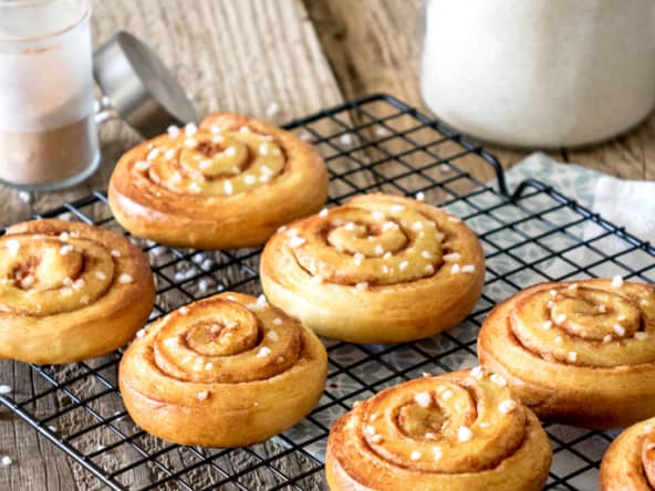 Kanelbullar : brioche Suédoise à la cannelle