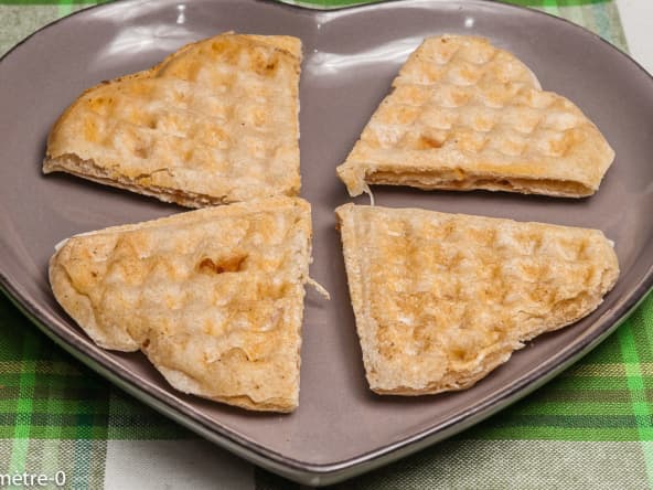 Gaufres lonza scamorza