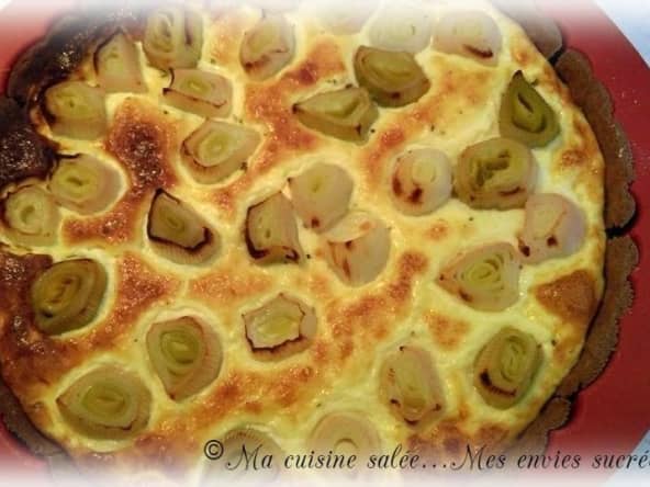 Flamiche aux poireaux