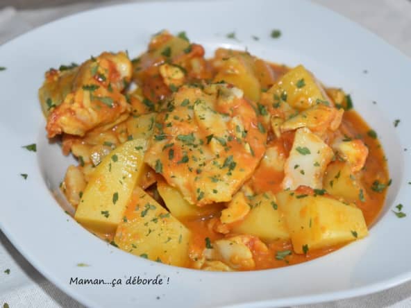 Curry de poisson - Maman...ça déborde
