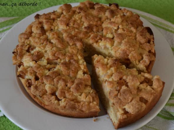 Irish apple crumble cake - Maman...ça déborde