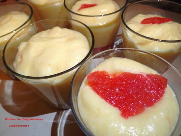 Mousse de Pamplemousse