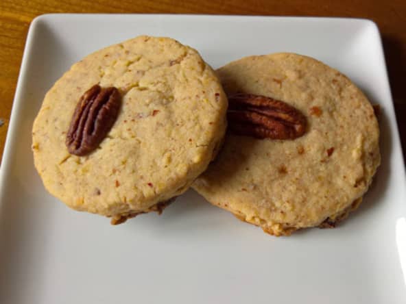 Sablés à la noix de pécan