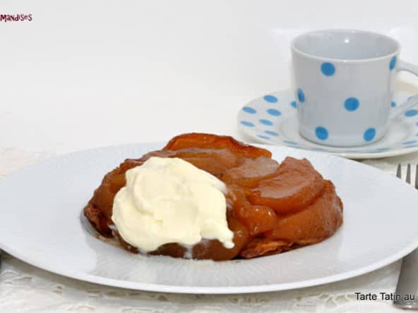 Tarte tatin balsamique.