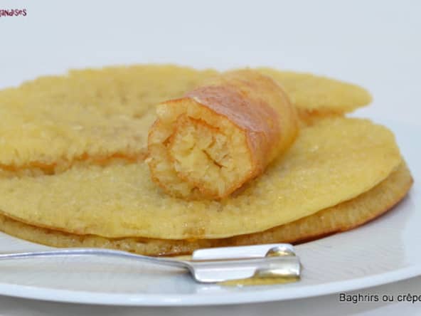 Crêpes à mille trous.