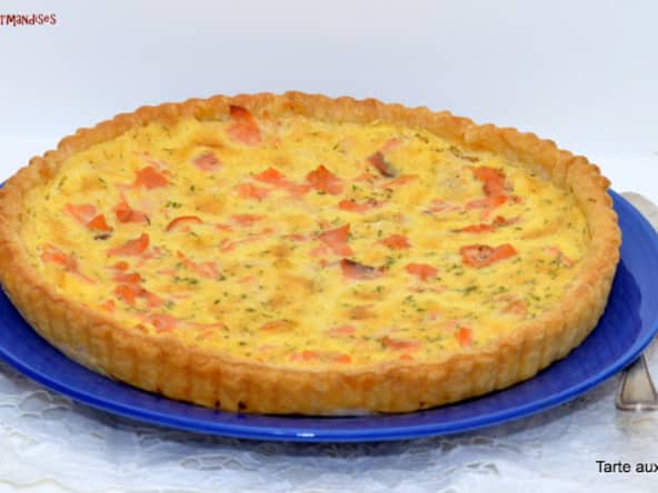 Tarte aux 2 saumons