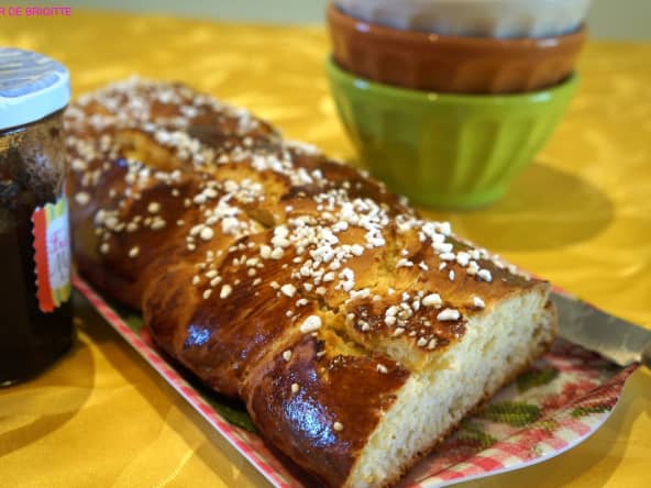 Brioche très moelleuse à la mie filante