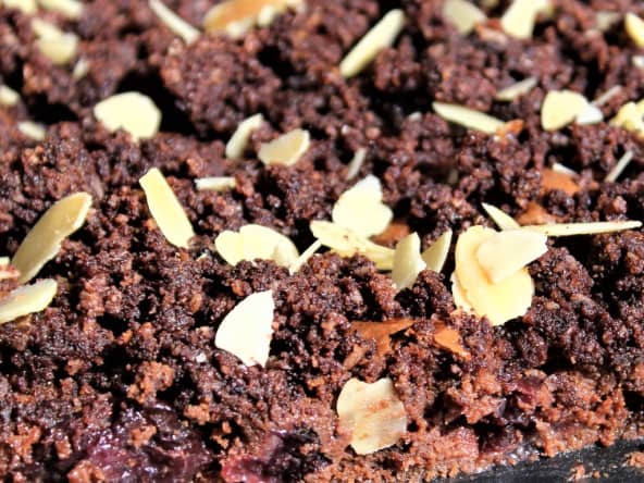 CrumBrownie Chocolat Cerises Griottes