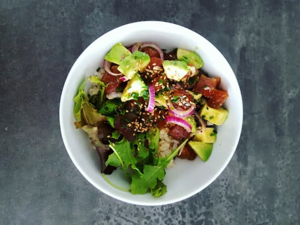 Poke bowl au thon