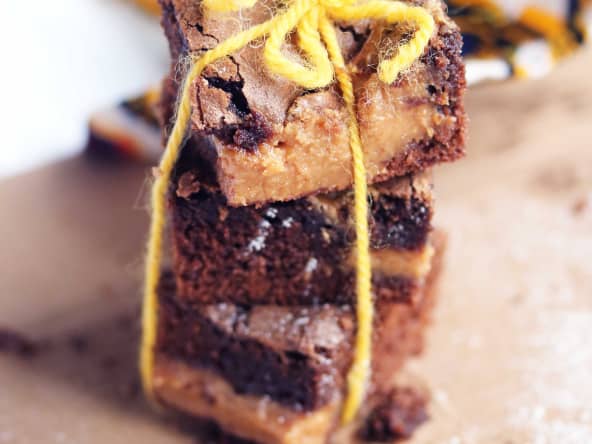 Recette de Brownie Chocolat et Beurre de Cacahuètes