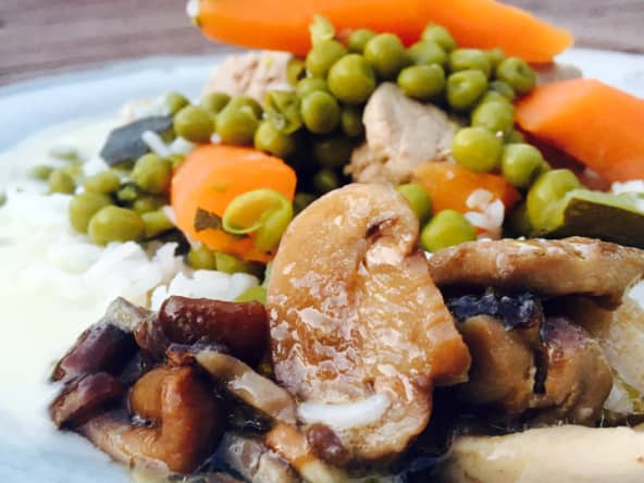 Blanquette de veau printanière