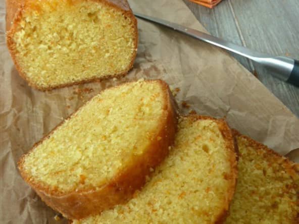 Délicieux cake à l’orange bien parfumé