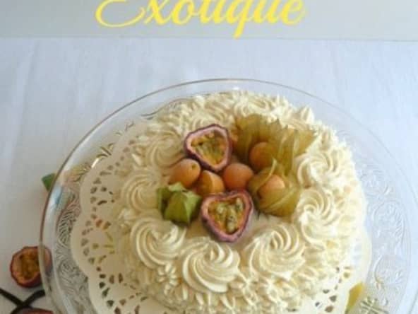 Vacherin glacé exotique selon le Chef Pâtissier Christophe Felder