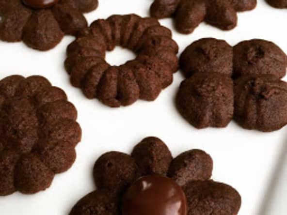 Sablés viennois au chocolat de Pierre Hermé