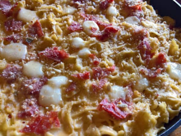 Gâteau de pâtes à la napolitaine