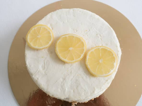 Cheesecake citron sans cuisson