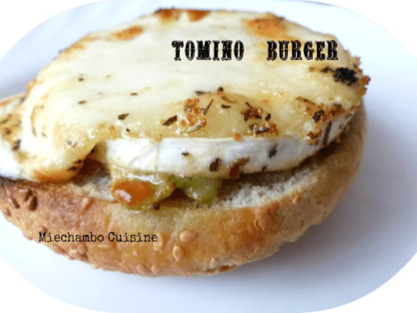 Tomino burger aux cime di rapa