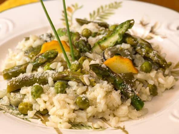 Risotto aux petits légumes