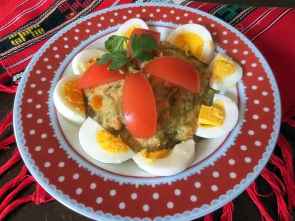 Le kiopoolu ou Köpoolou (Pâté d’Aubergines et de Poivrons Bulgare)