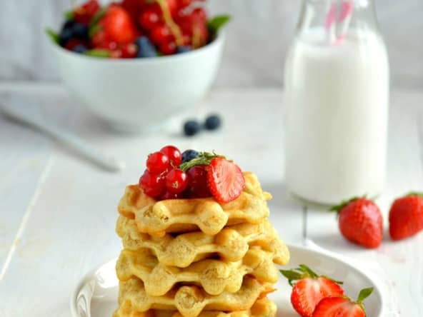 Gaufres à la vanille