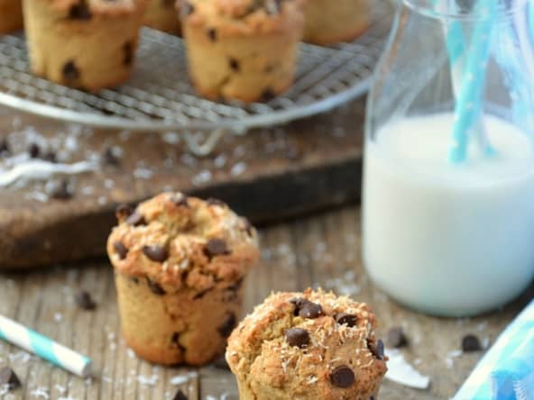 Muffins chocolat et coco