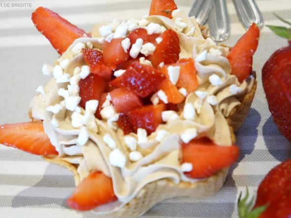 Tulipes au Praliné et aux Fraises