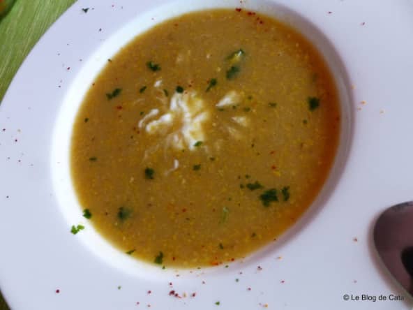 Soupe de maïs traditionnelle du Pérou