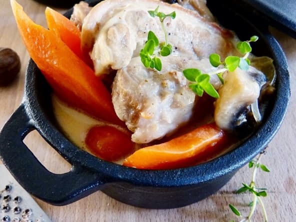 Blanquette de veau muscade et soupçon de vanille