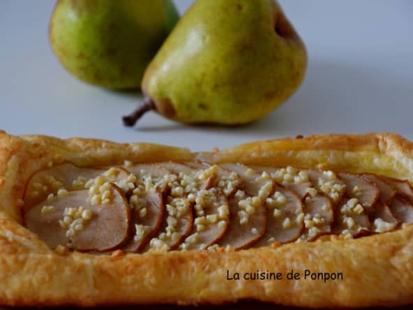 Feuilleté de poire