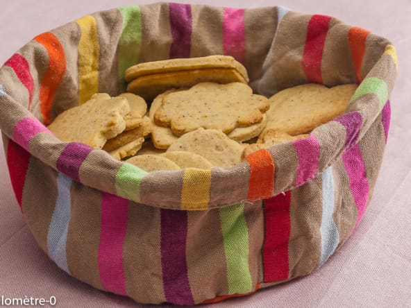 Petits sablés à la vanille