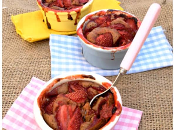 Cobblers à la fraise