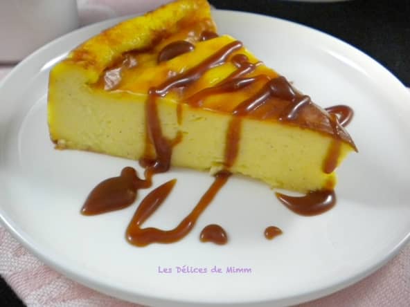 Flan parisien sans pâte au coulis de café ardennais