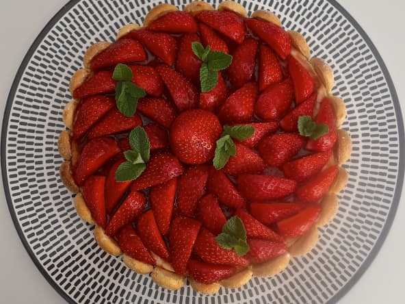 charlotte aux fruits rouges d'après le Chef Pâtissier Pierre Hermé