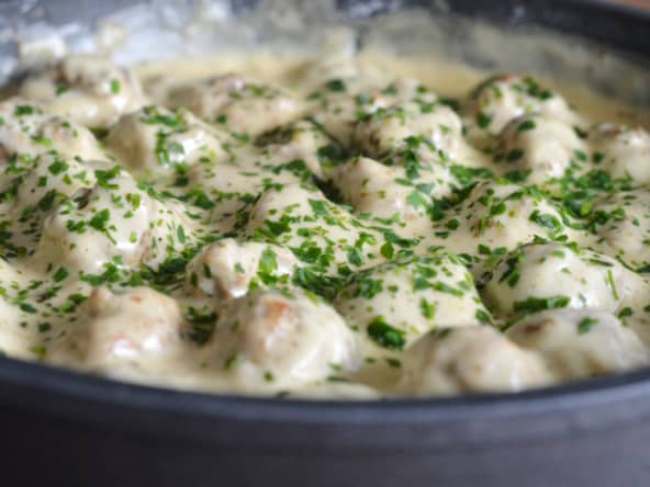 Boulettes suédoises et purée de pommes de terre