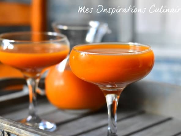 Jus de Carotte et peche