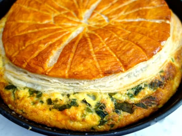 Tourte aux blettes et à la ricotta