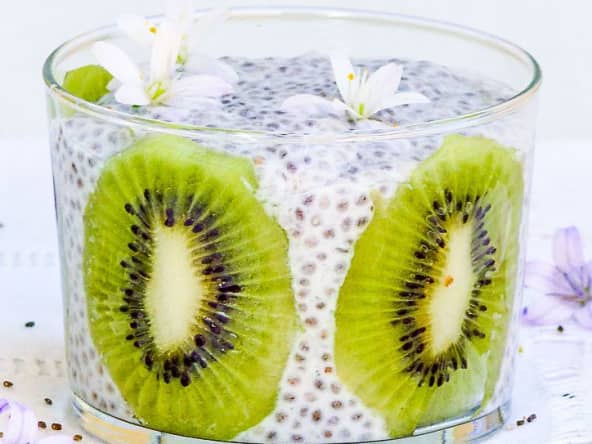Chia pudding comme une tarte au citron sans gluten
