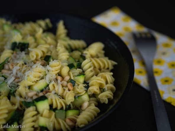 Pâtes d’Alsace aux courgettes, basilic et citron – je vais vous cuisiner