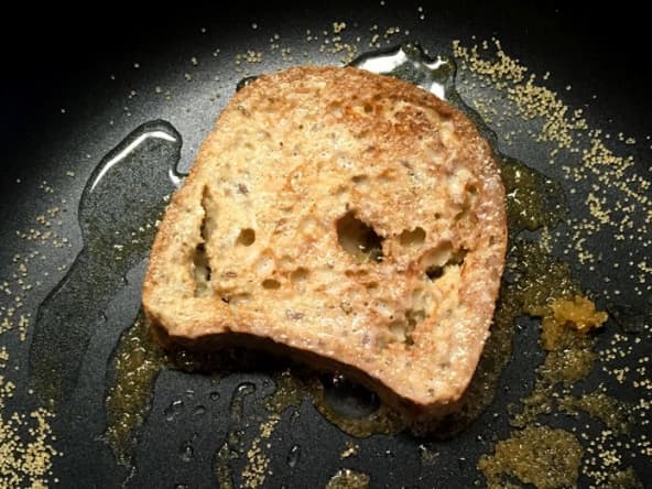 Pain perdu sans gluten ni lactose