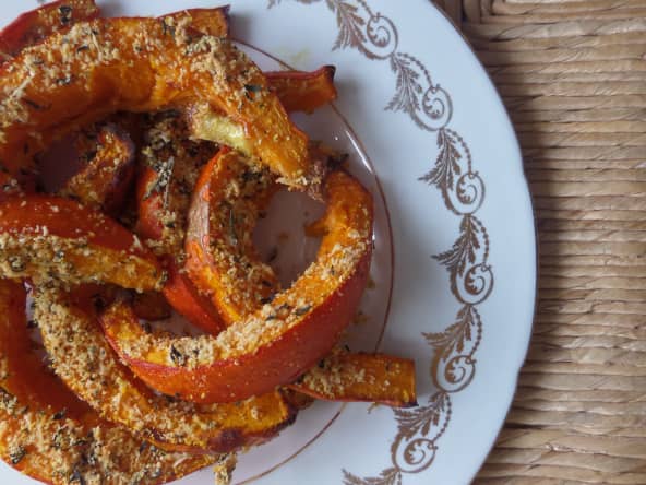 Potimmaron rôti aux saveurs méditéranéennes