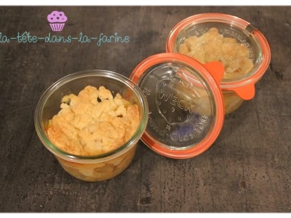 Crumble Pomme individuel