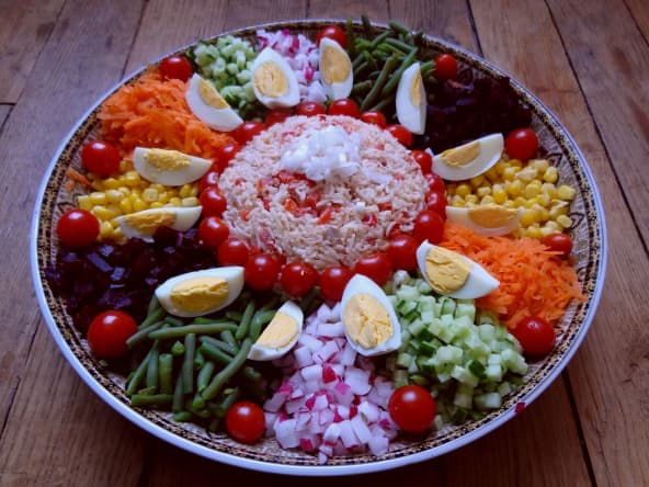 Salade composée marocaine