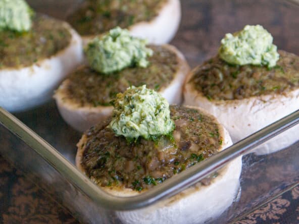 Champignons farcis