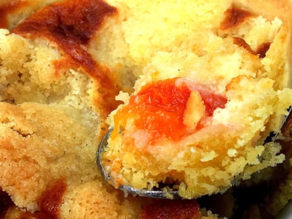 Mini croustade abricots mascarpone