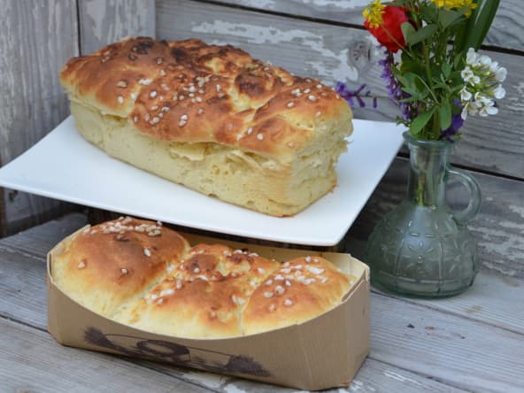 Brioche au yaourt légère pour le petit déjeuner