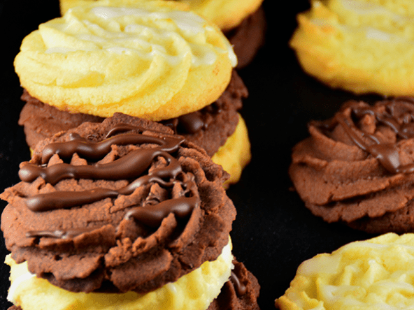 Sablés fondant au Citron et au Chocolat